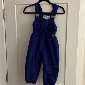 Fera Royal Blue Kids Snow Overalls